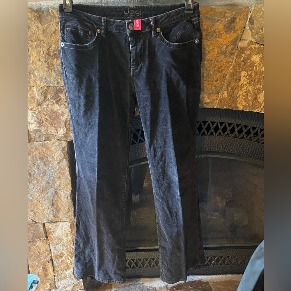 Jag jeans like new black corduroy stretch size 12